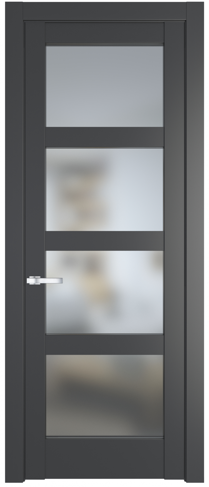 межкомнатные двери  Profil Doors 3.4.2/4.4.2 PD  графит